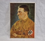 Color Adolf Hitler Portrait Postcard