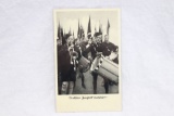 Nazi Hitler Youth Band Postcard