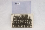 Adolf Hitler Grade School Photo Postcard
