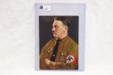 Nazi Color Adolf Hitler Postcard