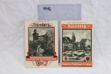 (2) Nazi Nurnberg Postcards