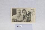 Nazi Singing Duo Postcard