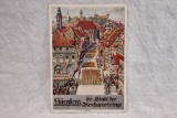 Color Nazi Nurnberg Postcard