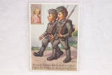 Nazi 1940 Wehrmacht Color Postcard