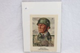 1940 Nazi Paratrooper Officer Print