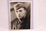 Nazi Wehrmacht Soldier Lg Portrait Photo