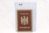 1935 Nazi Arbeitsbuch