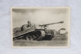 Nazi Tiger Tank Photo Postcard