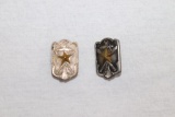 (2) WWII Japanese Time Expired Badges