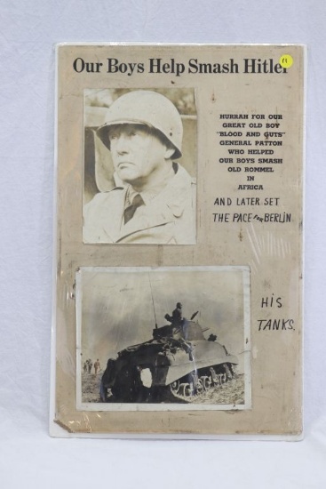 Great! WWII U.S. G.I. Barracks Poster!
