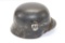 WWII Nazi SS M40 Helmet w/liner and chinstrap