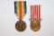 WWI French Victory & War Comm. Medals