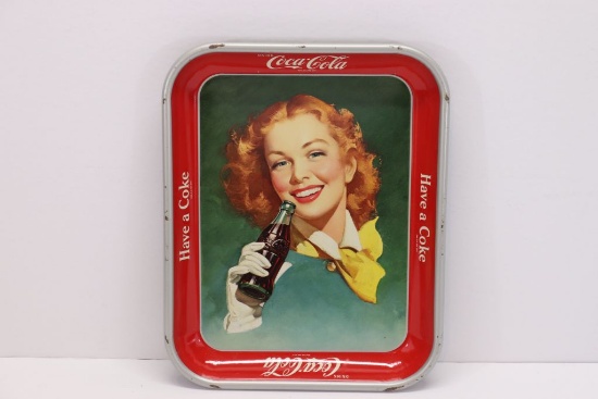 1950's Coke/Coca-Cola Adv. Metal Tray