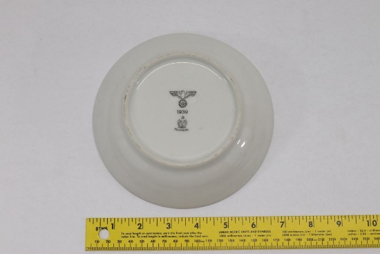 WWII Nazi Wehrmacht Sm. Porcelain Plate