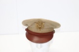 WWII U.S. Army Officer's Visor Hat