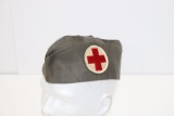 WWII Red Cross Nurse Overseas Cap