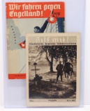 (2) WWII Nazi Magazines (Different Titles)