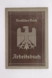 Nazi Arbeitsbuch/Worker's Passbook