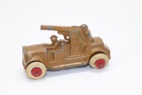 1930's Barclay/Manoil Toy Cannon Car