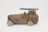 1930's Barclay/Manoil Army Cannon Car