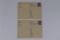 (2) Nazi Soldiers Mail Feldpost Blank PCs