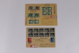 (2) Nazi Commemorative Postal Covers