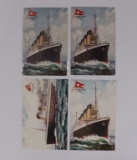 2 Orig. White Star Line TMS 