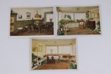 3 Color Nazi Postcards of Haus Wachenfeld