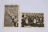 (2) Nazi Hitler Youth Boys Postcards