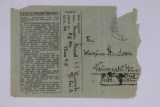 Nazi Conc. Camp Auschwitz Envelope