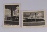 (2) Nazi Olympic Field Berlin Postcards
