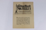 1939 Nazi Hannover Newspaper