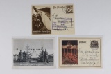 (3) Nazi Propaganda Postcards