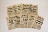 (7) Issues Nazi Newspapers