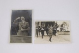 (2) Nazi Adolf Hitler Postcards