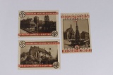 (3) 1934 Nazi NSDAP Nurnberg Postcards
