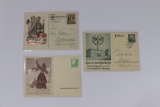 (3) Nazi Propaganda Postcards