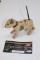 Antique Key Wind Tail Wagging Doggy - no key