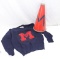 Marshalltown Iowa Letter Sweater & Megaphone