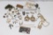 Asst Vintage Costume Jewelry & Parts, etc.