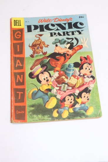 Disney's Picnic Party No. 8/1957/Dell Giant
