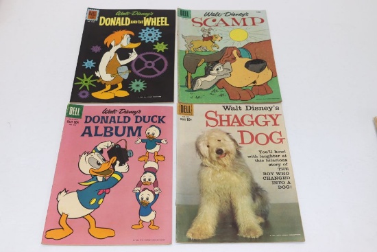 (4) Four Color Disney Comics