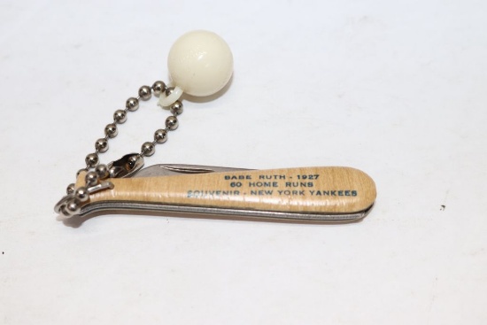 1927 Babe Ruth 60 HR Souvenir Pocket Knife