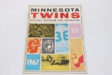 1967 Minnesota Twins Program