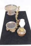 Antique Vapo Cresolene Lamp & Glass Breast Pump