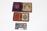 Pair of Tin Types in Original Cases