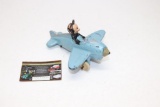 1940's Sun Rubber Mickey Mouse Air Mail Plane