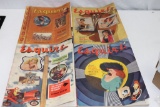 (4) 1950 Esquire Magazines