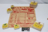 Vintage Jack Sprat Ad & Labels