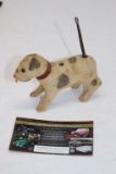 Antique Key Wind Tail Wagging Doggy - no key